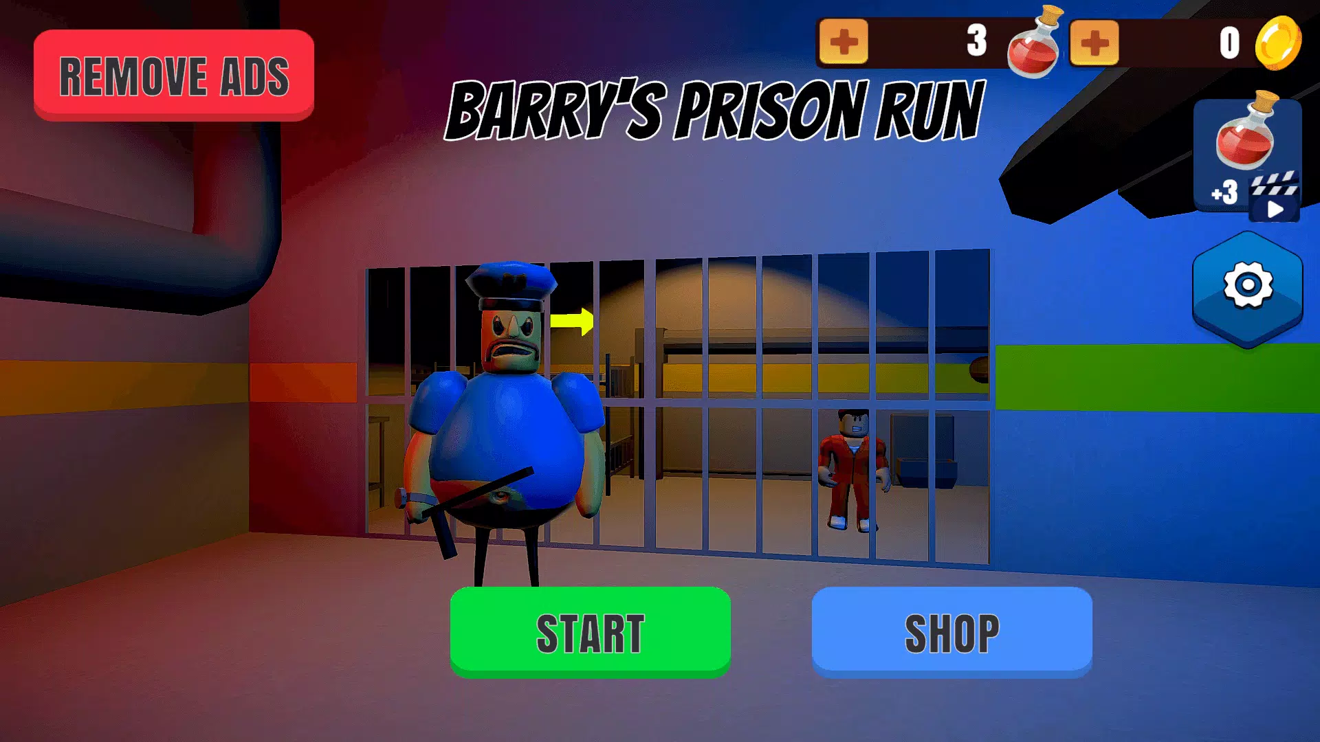 Obby Prison Escape 螢幕截圖 0