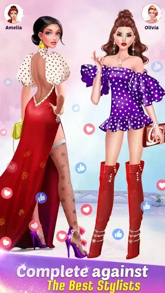 Fashion Game: Makeup, Dress Up Ảnh chụp màn hình 1