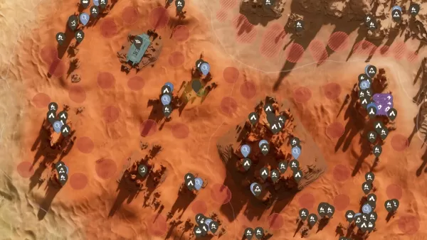 Dune: Awakening Interactive Map Interface