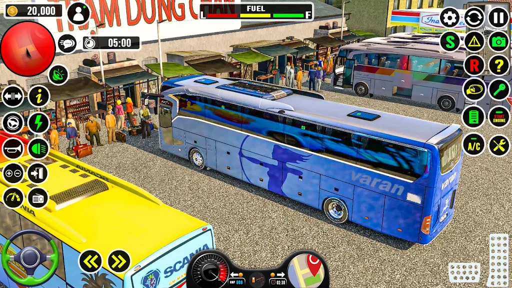 Coach Bus Driving 3D Bus Game Ekran Görüntüsü 0