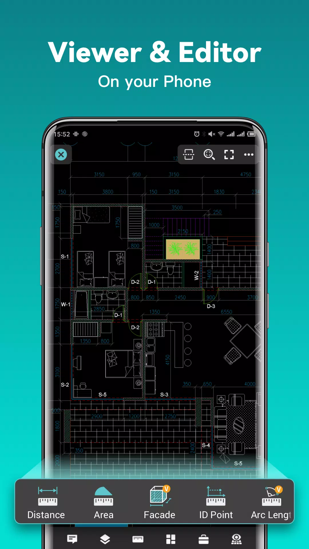 DWG FastView - CAD도면뷰어&DWG 편집기 스크린샷 0