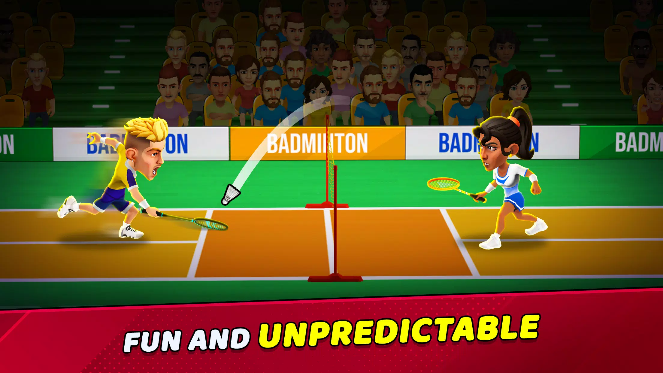 Badminton Clash 3D 螢幕截圖 1