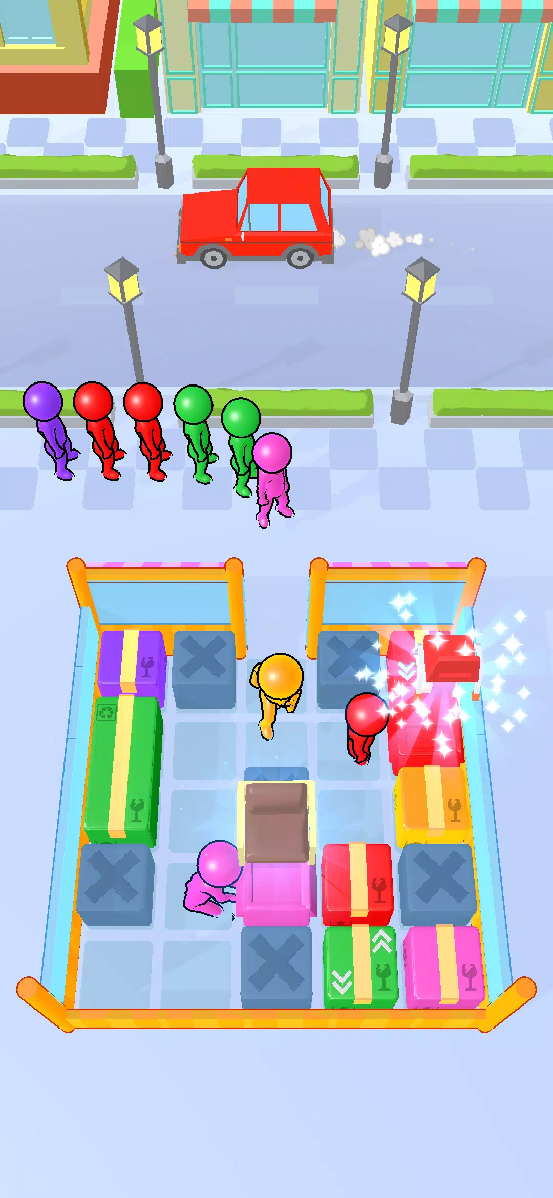 Box Jam - Moving Puzzle Ảnh chụp màn hình 3