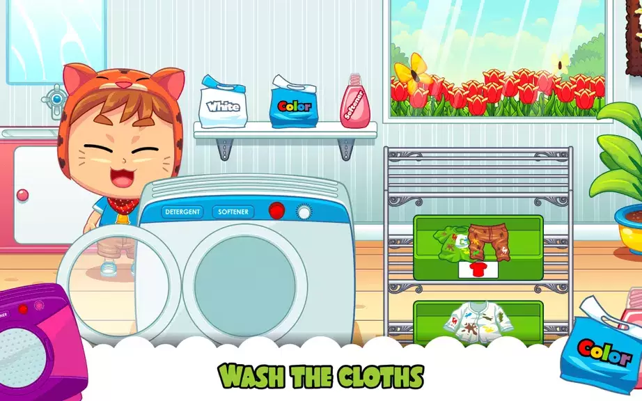 Marbel Laundry - Kids Game 스크린샷 2