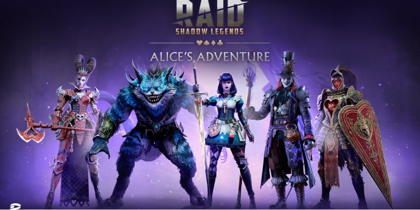 RAID: Shadow Legends Harikalar Diyarında Klasik Masal Alice'e dayanan yeni etkinlik başlatmak için