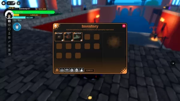 Universal Piece Inventaroberfläche