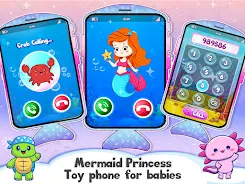 Mermaid BabyPhone For Toddlers Captura de pantalla 0