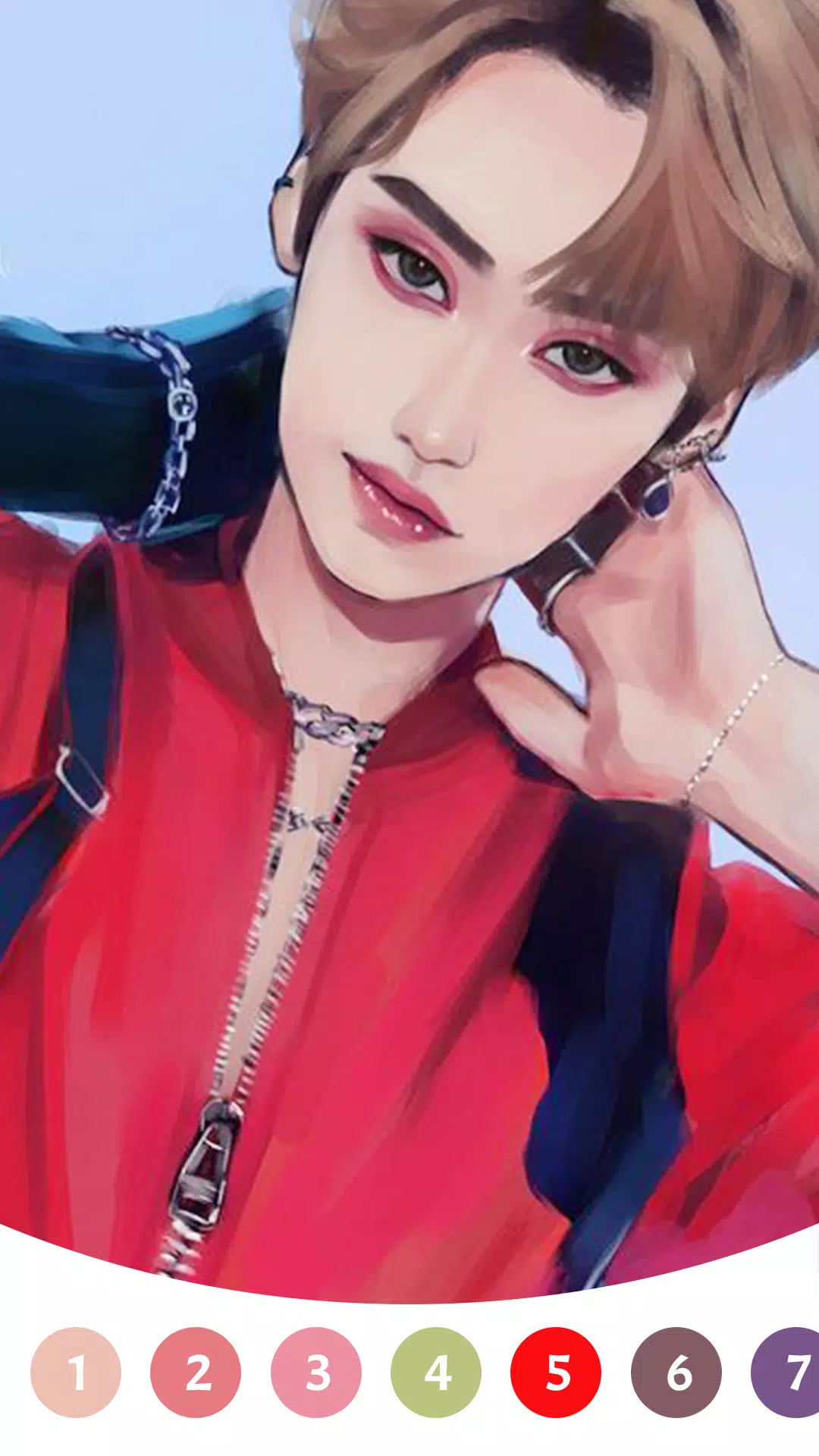 Stray Kids Paint by Number 螢幕截圖 2