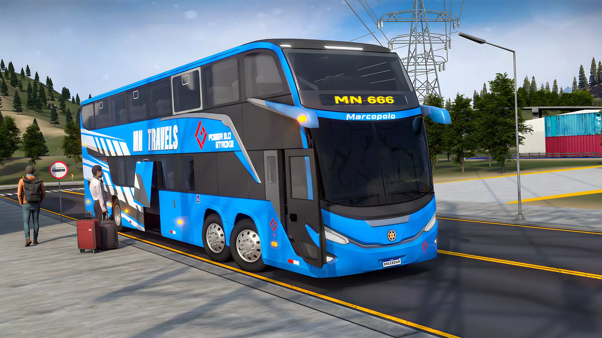 Bus Coach Simulator: City Bus 螢幕截圖 3