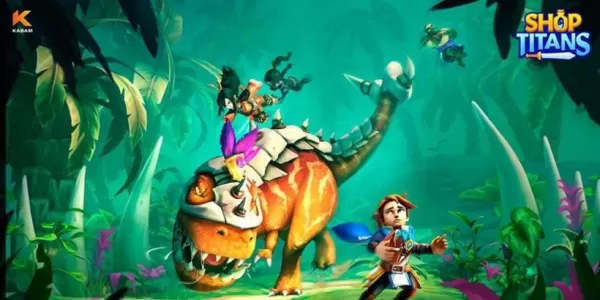 Shop Titans vous permet de vous affronter contre le puissant T-Rex dans la nouvelle mise à jour de la quête de la jungle ancienne