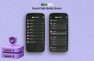 MiLO VPN - Fast VPN and Proxy Screenshot 2