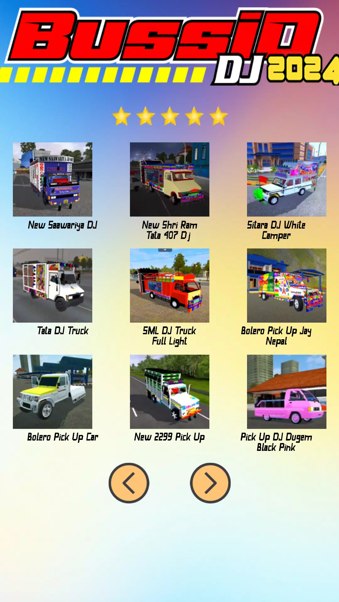 Mod Bussid DJ 2024应用截图第2张