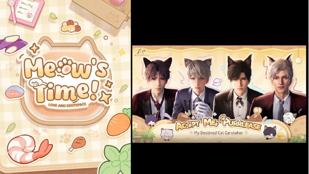 ¡Sirve comidas gourmet a gatos en Love and Deepspace eventos adorables!