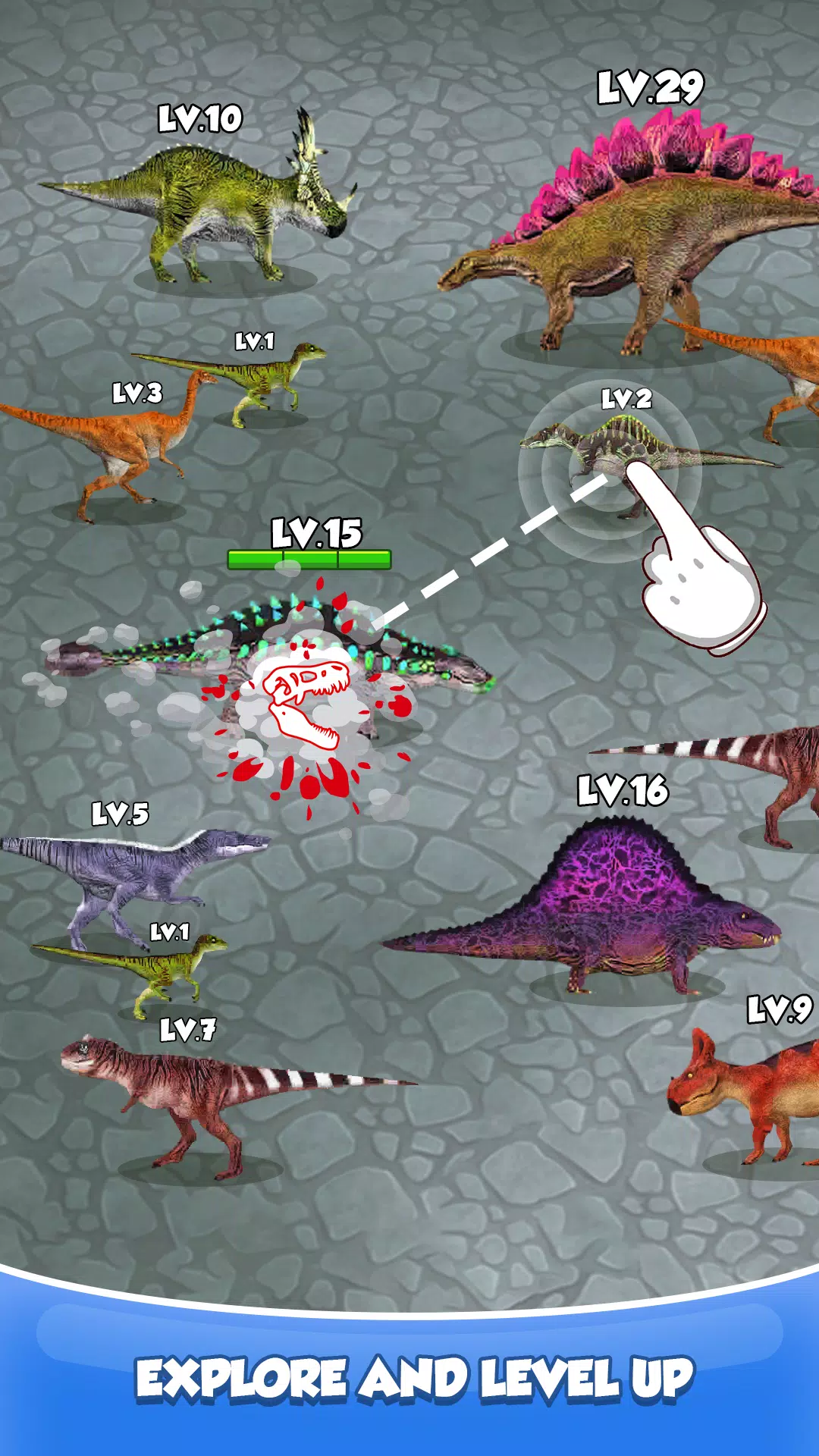 Merge Dino: Survival Monster Tangkapan skrin 0