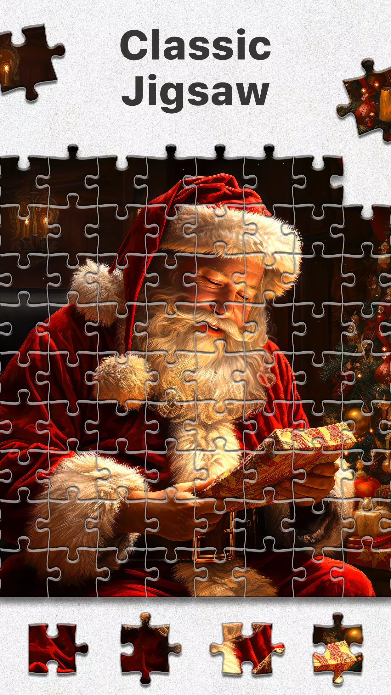 Christmas Jigsaw - Puzzle Game Скриншот 0