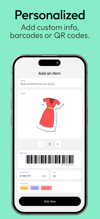 Amoa: easy scanner & inventory应用截图第2张