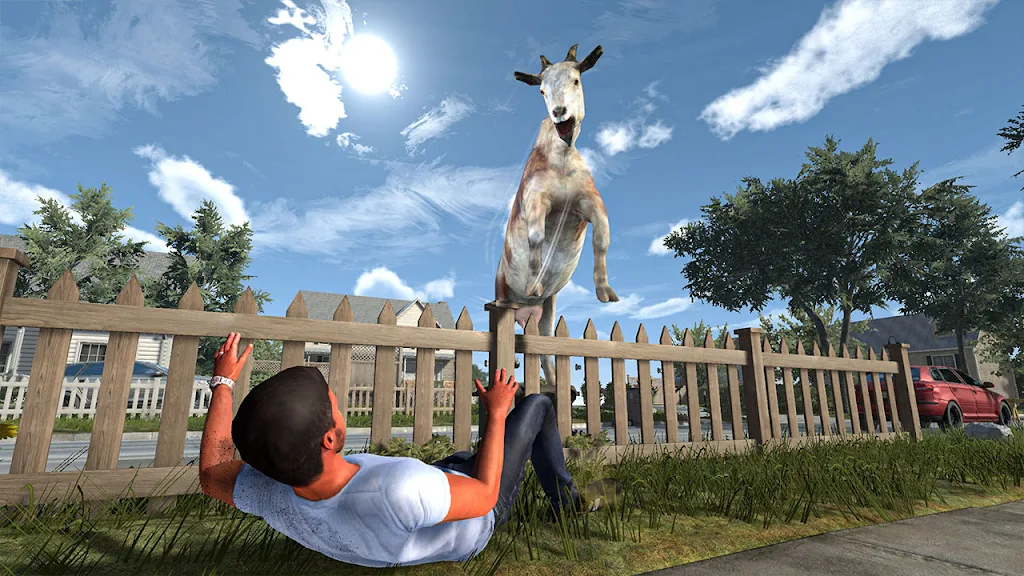 Goat Sim Crazy City Simulator Screenshot 2