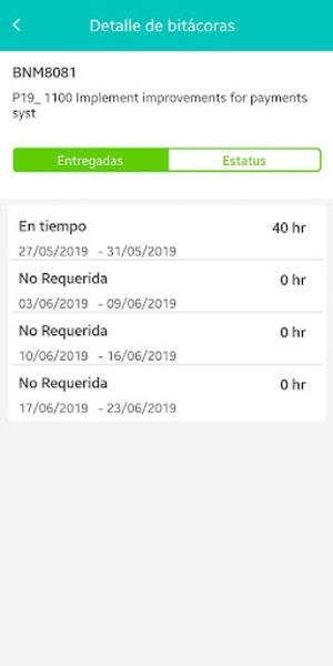 App del Consultor 螢幕截圖 1