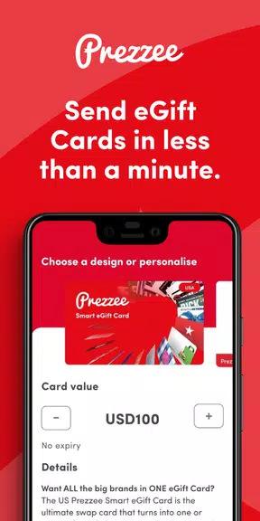 Prezzee eGift cards Tangkapan skrin 0