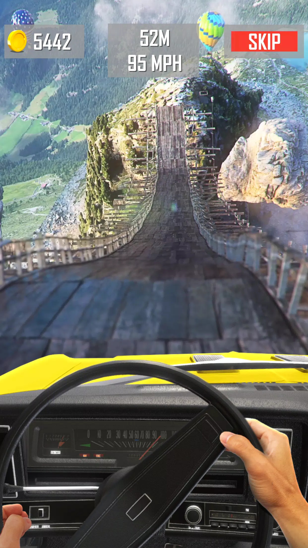 Mega Ramp Car Jumping Screenshot 1