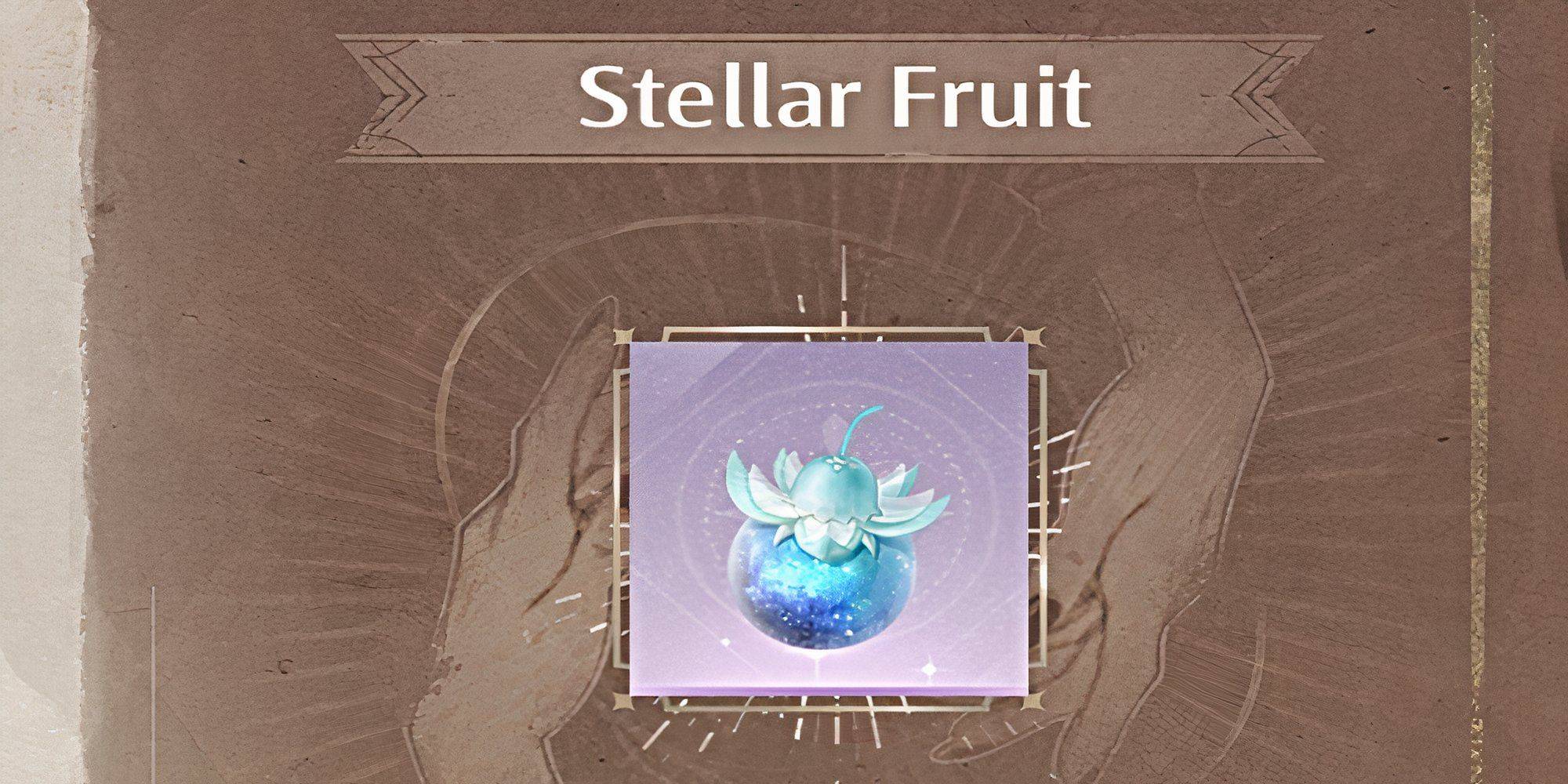 Image: Screenshot showing Stellar Fruit on a tree