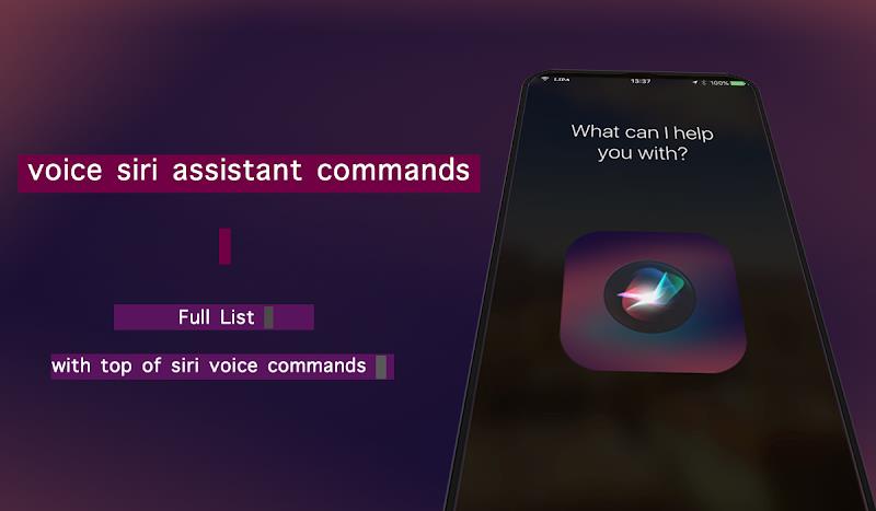 Siri Assistnt voice commands 스크린샷 3