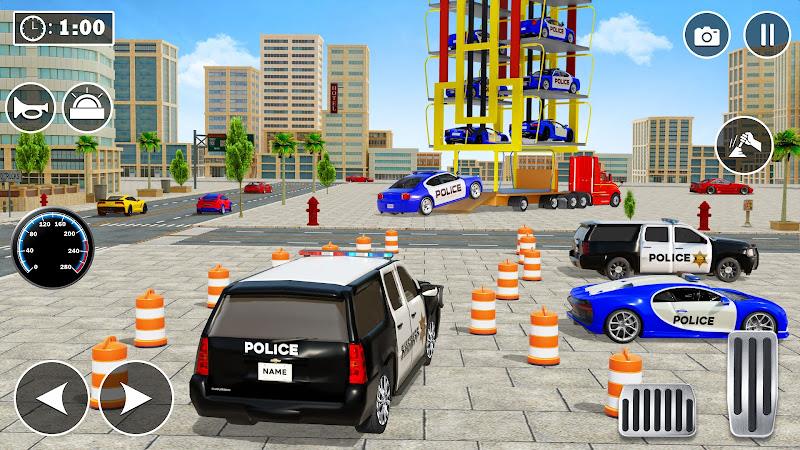 Multi Level Police Car Parking 螢幕截圖 3