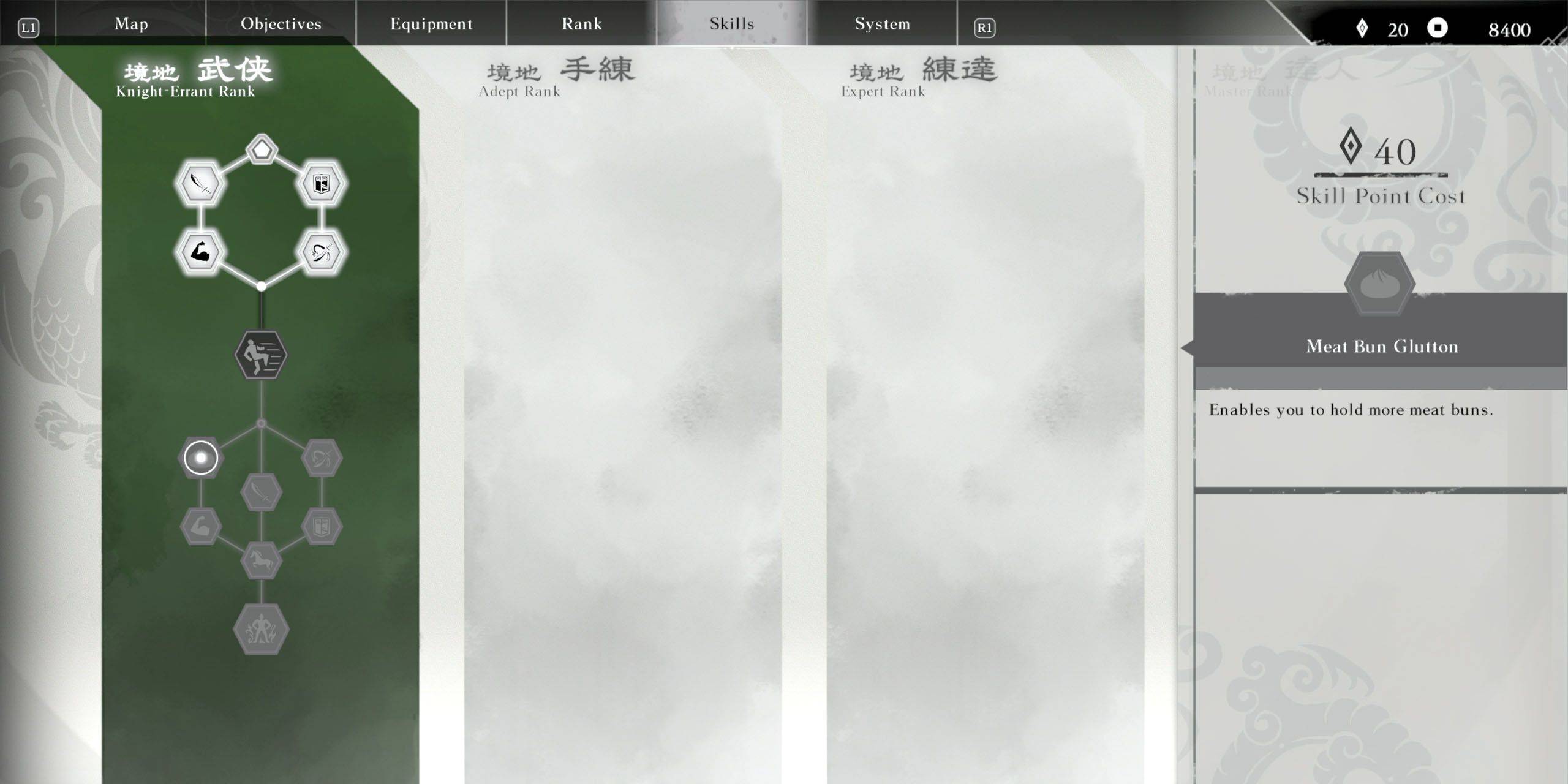 Player collecting meat bun in Dynasty Warriors: Origins