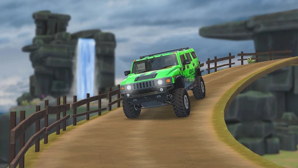 Mountain Hill Offroad Parking 螢幕截圖 2