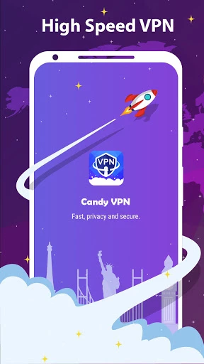 Candy VPN - Fast, Safe VPN Screenshot 1