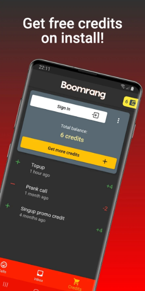 Boomrang - Prank Calls Ảnh chụp màn hình 2