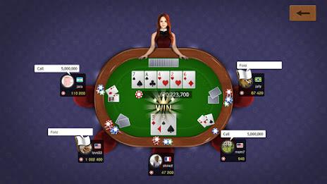 Schermata Texas holdem poker king 1