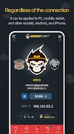 MonkeyVPN-Perfect 3 ways VPN スクリーンショット 2