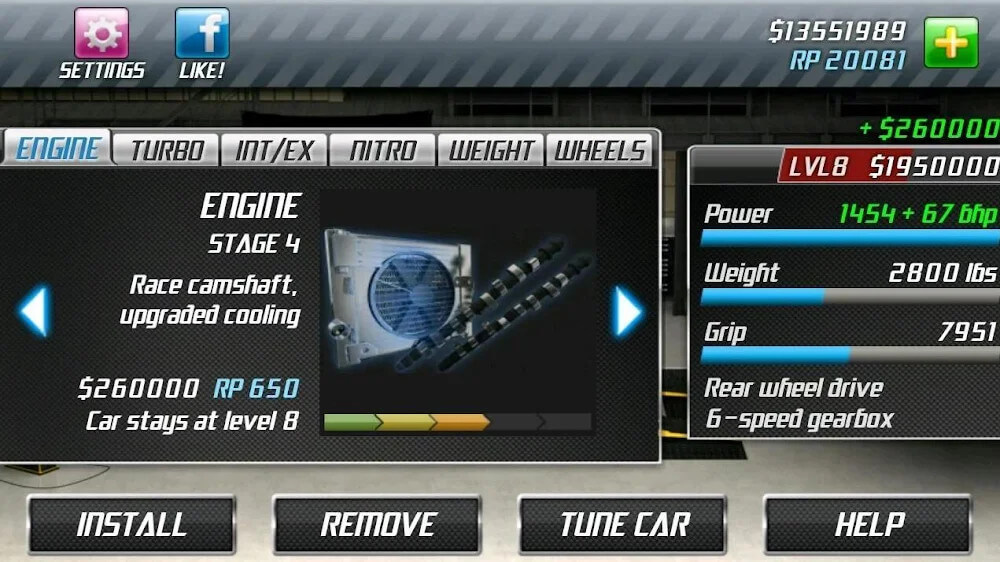 Drag Racing Mod ภาพหน้าจอ 2