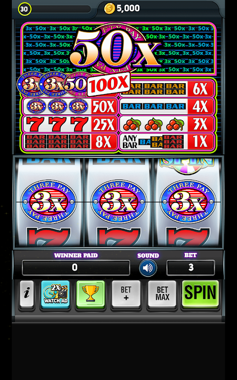 Diamond Triple - Vegas Slots Machines Screenshot 1