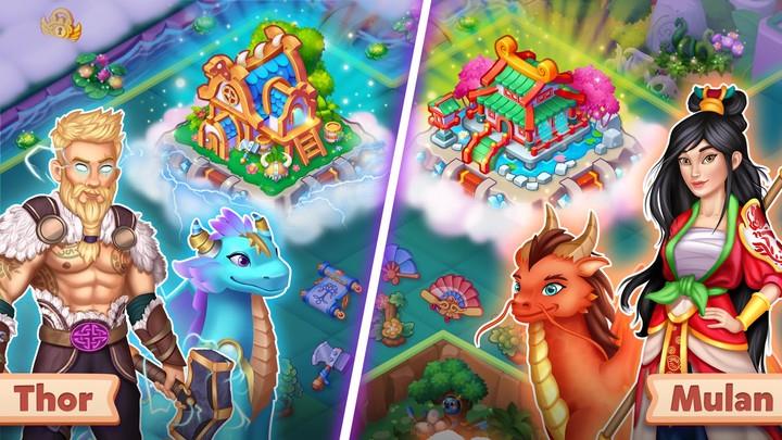 Tales & Dragons: Merge Puzzle Ảnh chụp màn hình 1