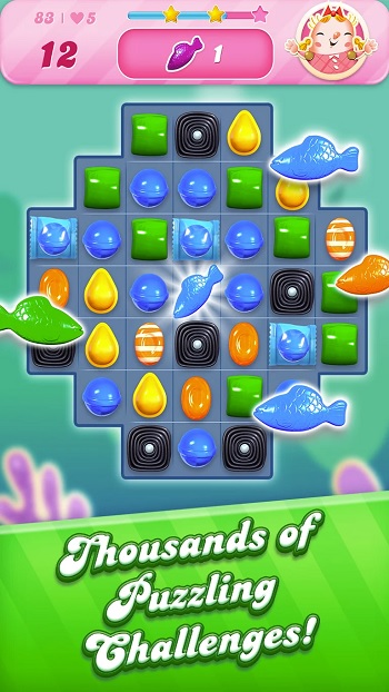 Candy Crush Saga Ảnh chụp màn hình 2