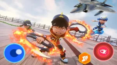 Boboiboy 2 Fighting War Game スクリーンショット 2