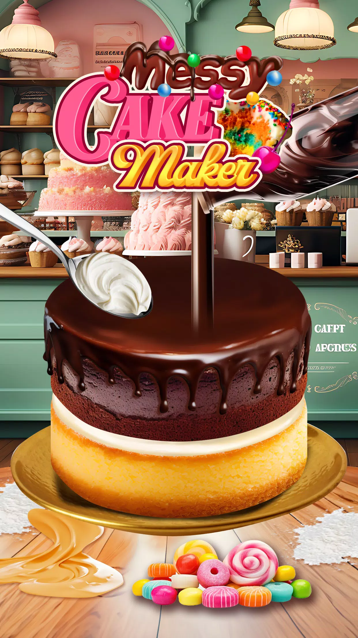 Messy Cake Maker স্ক্রিনশট 1