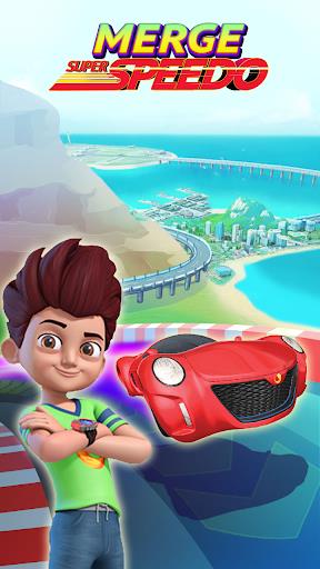 Merge Super Speedo - Kicko Car Tycoon ဖန်သားပြင်ဓာတ်ပုံ 0