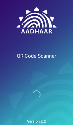 Aadhaar QR Scanner Screenshot 0