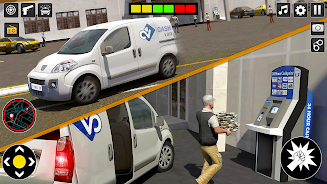 Bank Cash Van Driver Simulator स्क्रीनशॉट 3