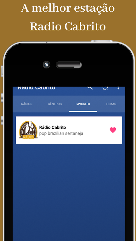 Radio Cabrito Estação Sertaneja Brazil Screenshot 2