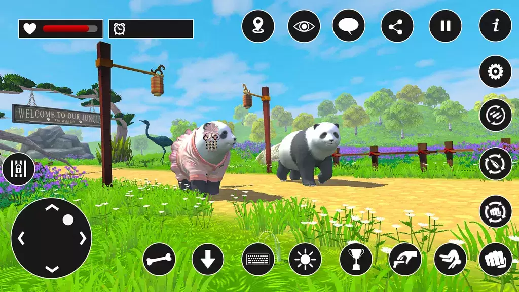 Panda Game: Animal Games Capture d'écran 0