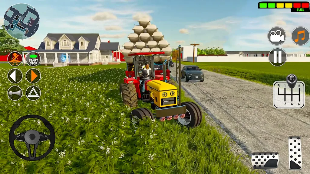 Cargo Tractor Farming Game 3D 스크린샷 1