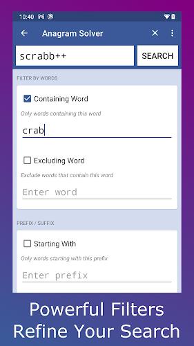 Anagram Solver स्क्रीनशॉट 3