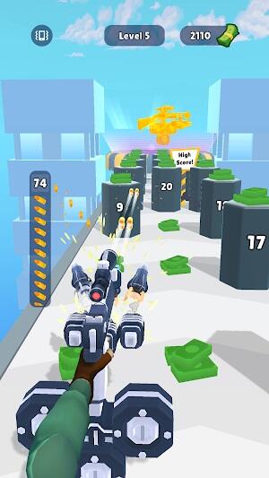 Waffen -Upgrade Rush Mod Apk Android