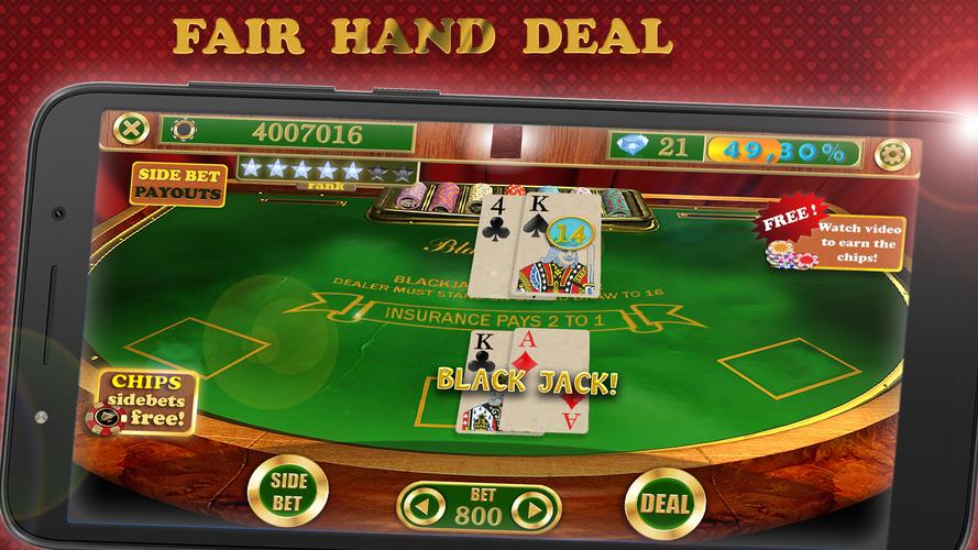 Blackjack 21 Pro Screenshot 0