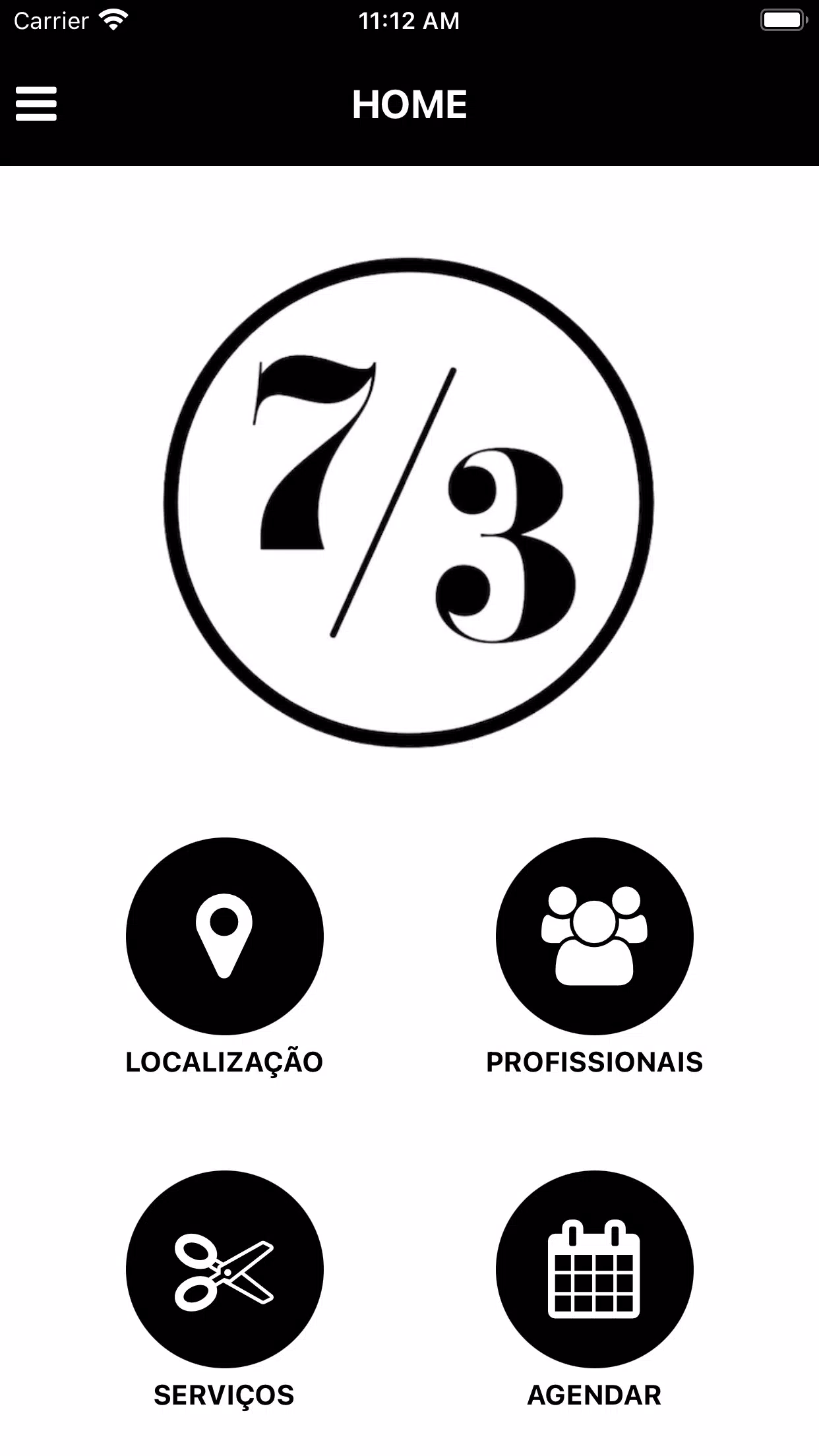 7/3 barbearia Captura de tela 0