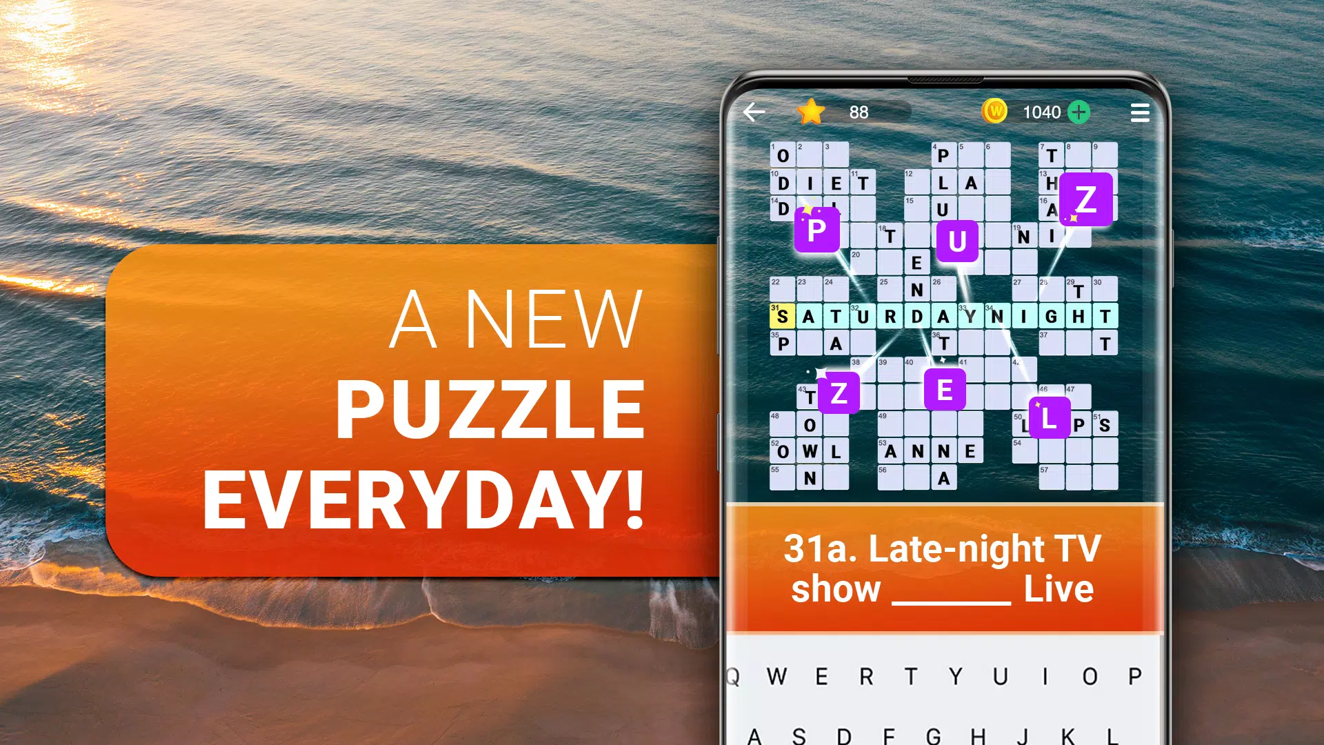 Crossword Puzzle Explorer ဖန်သားပြင်ဓာတ်ပုံ 1